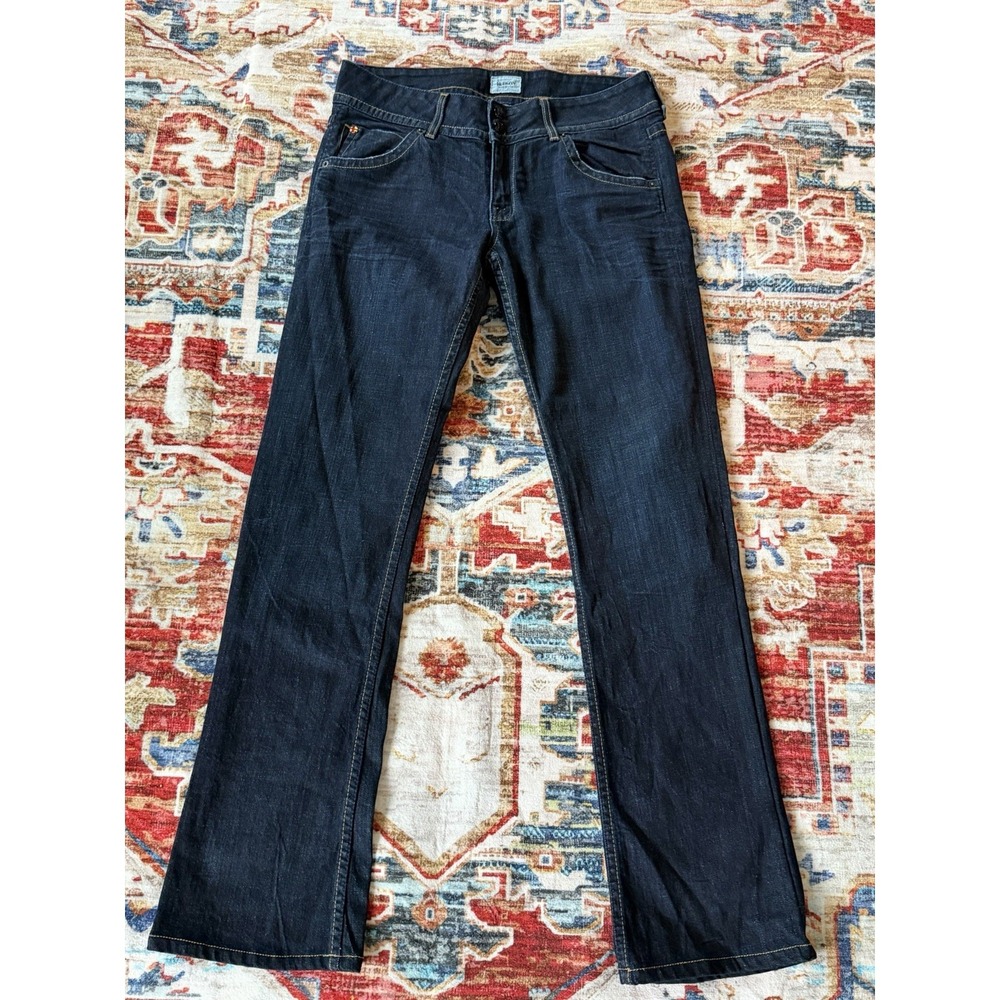 Hudson Jeans Women's Low Rise Dark Wash Denim Boot Cut Size 30